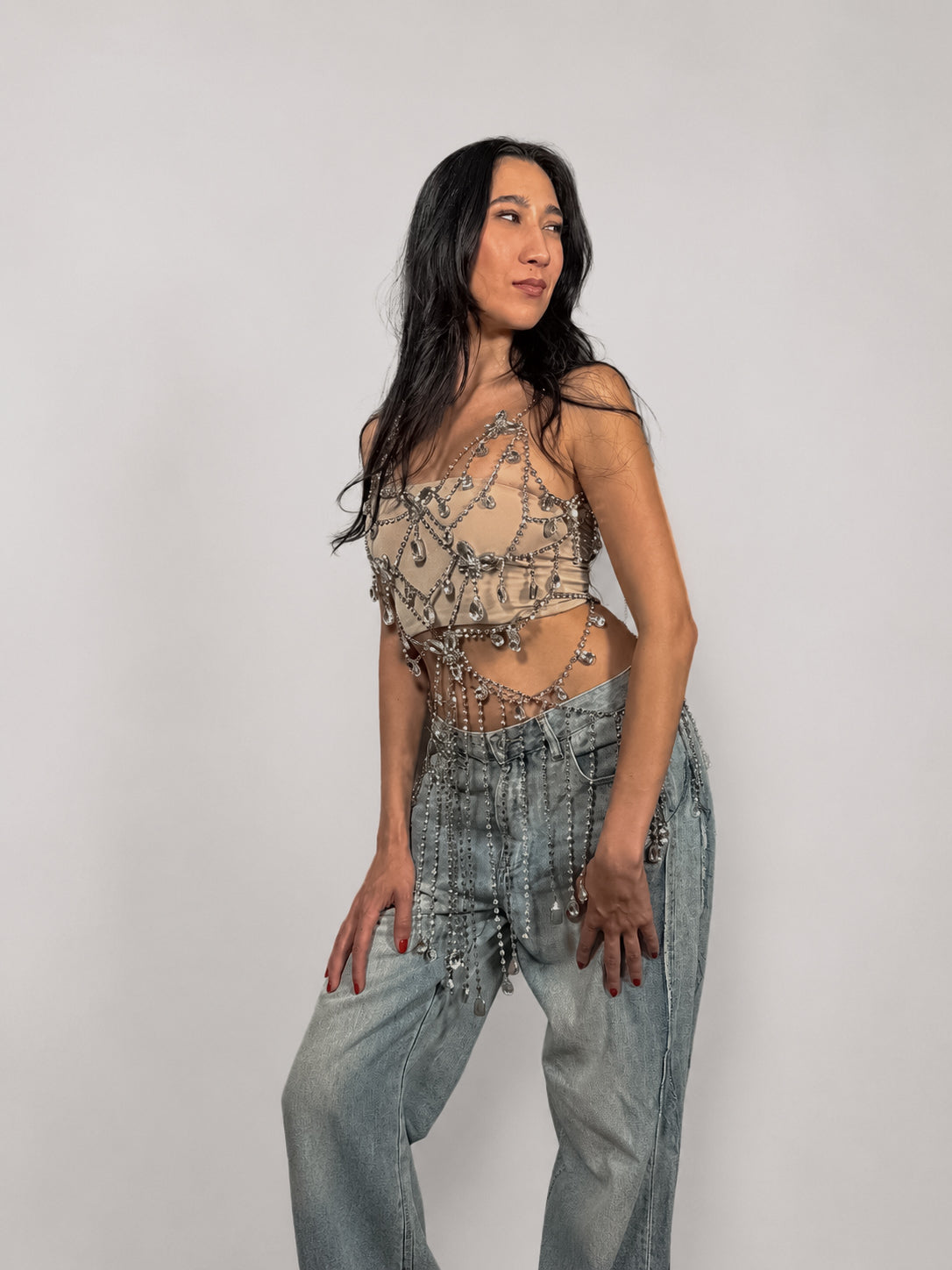 STARLIGHT BODY CHAIN TOP