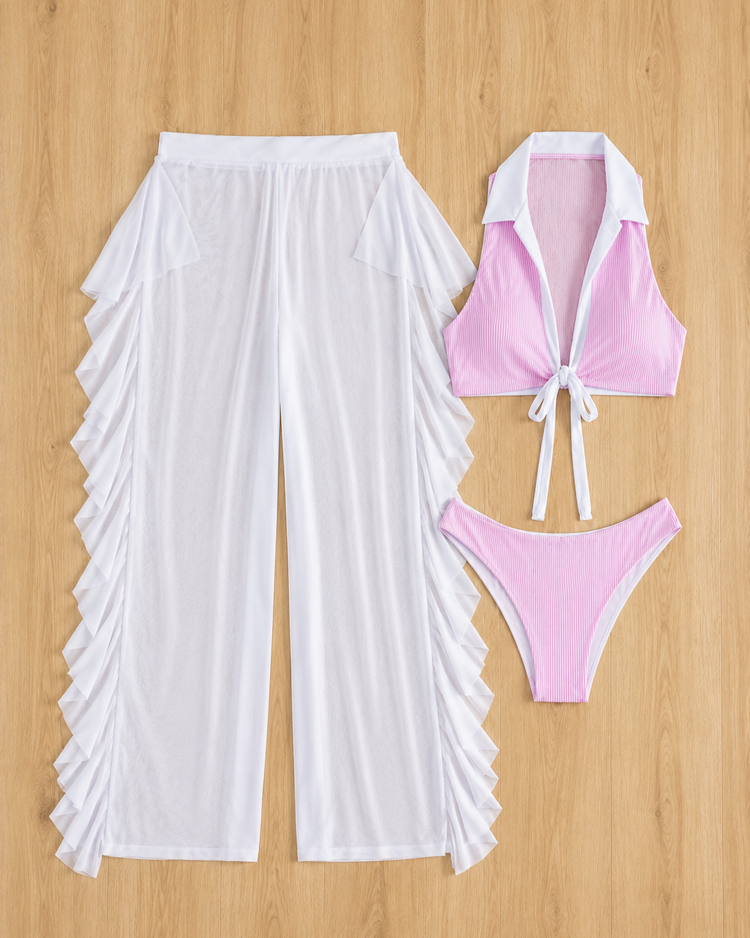 TIDELINE RUFFLE PANTS