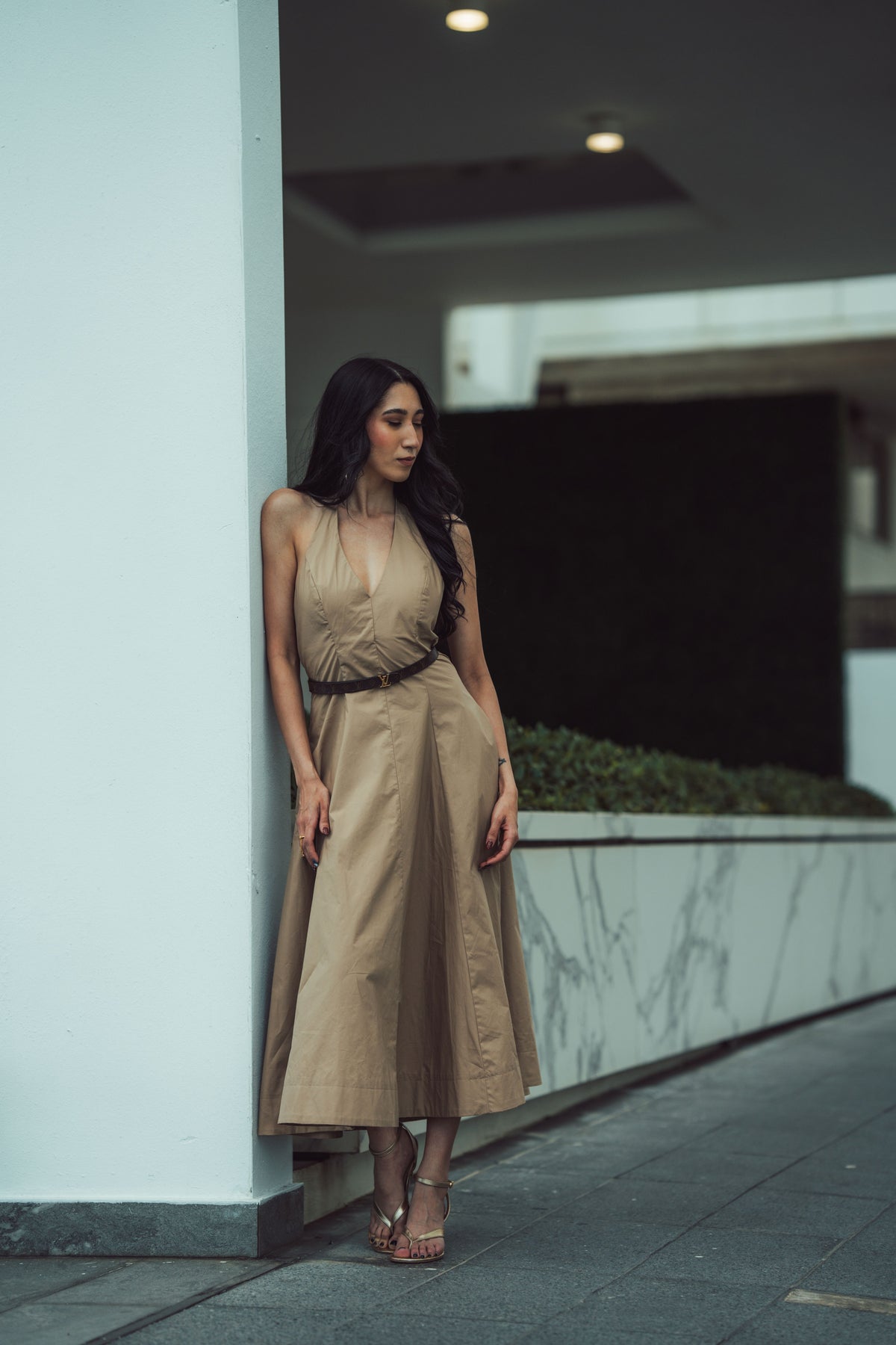 SAHARA MUSE MIDI DRESS