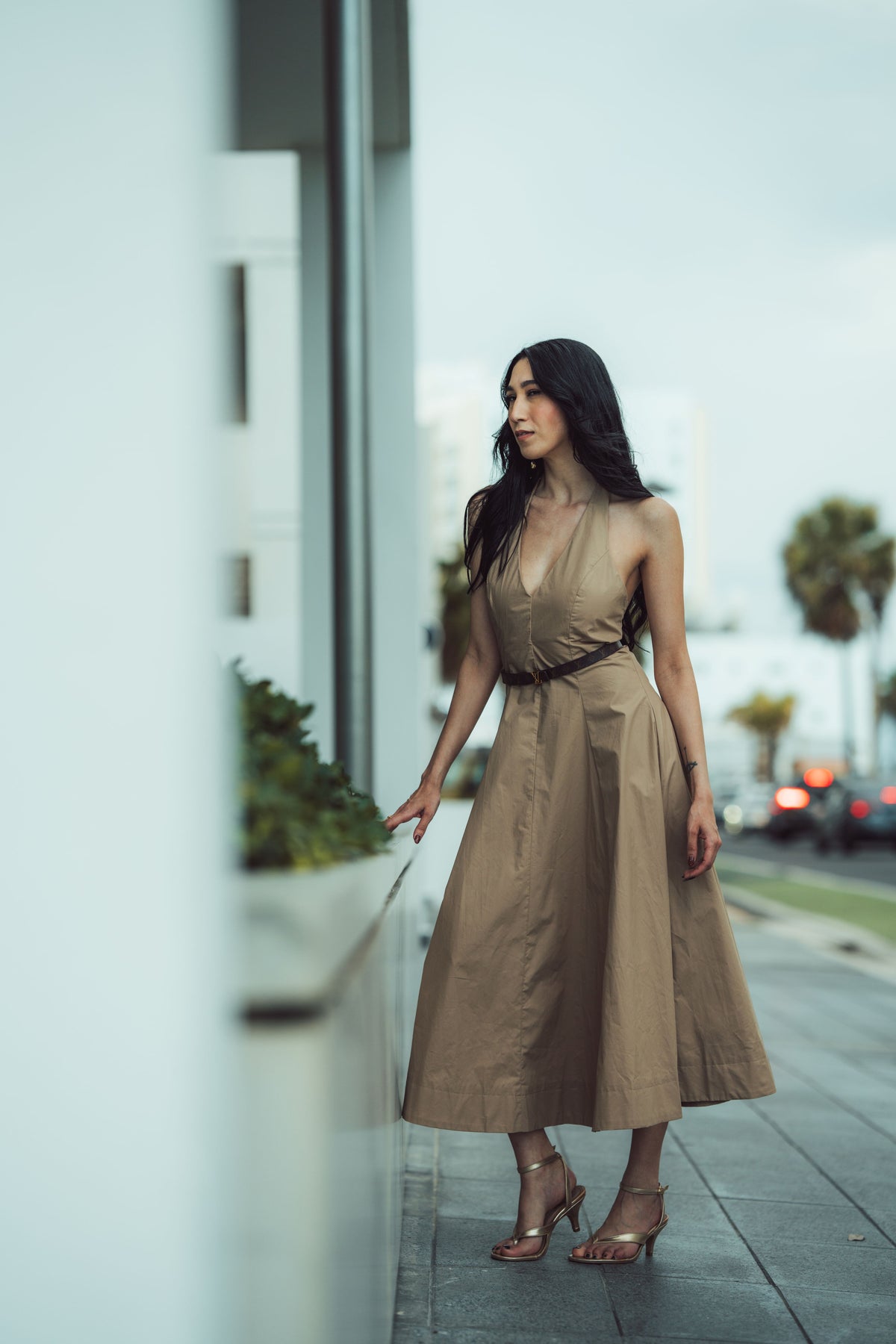 SAHARA MUSE MIDI DRESS