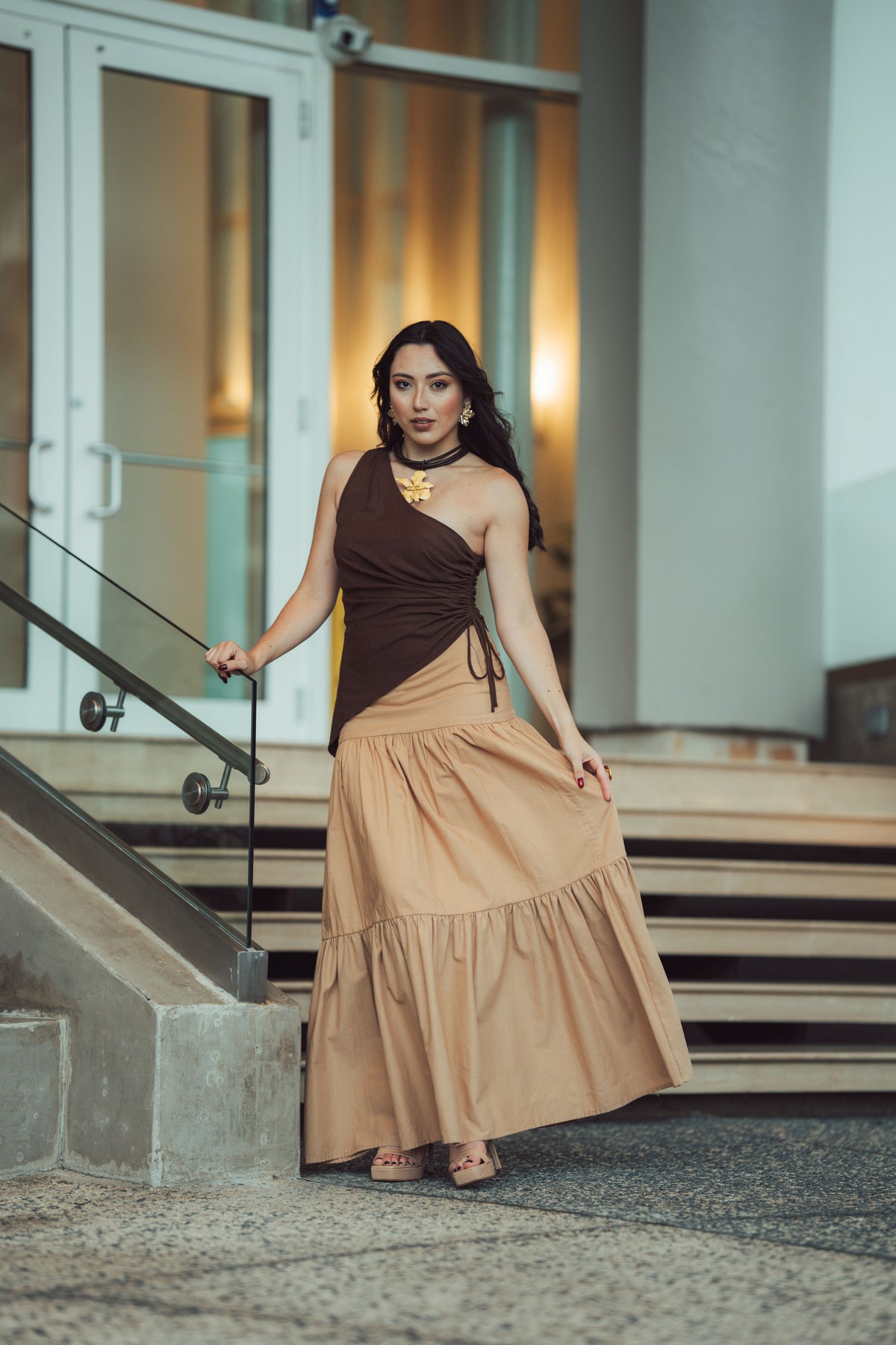 FALDA ESCENCIA - Verde Luz by Jessenia Ballester