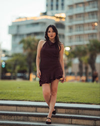 BORDEAUX DRESS