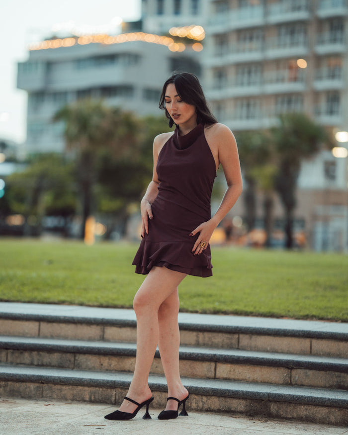 BORDEAUX DRESS