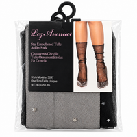 STAR TULLE ANKLE SOCKS
