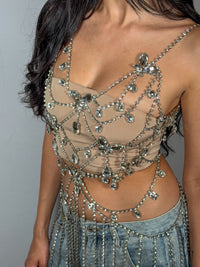 STARLIGHT BODY CHAIN TOP