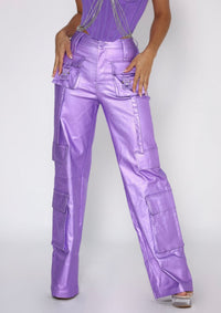 ELECTRIC BLOOM CARGO PANTS