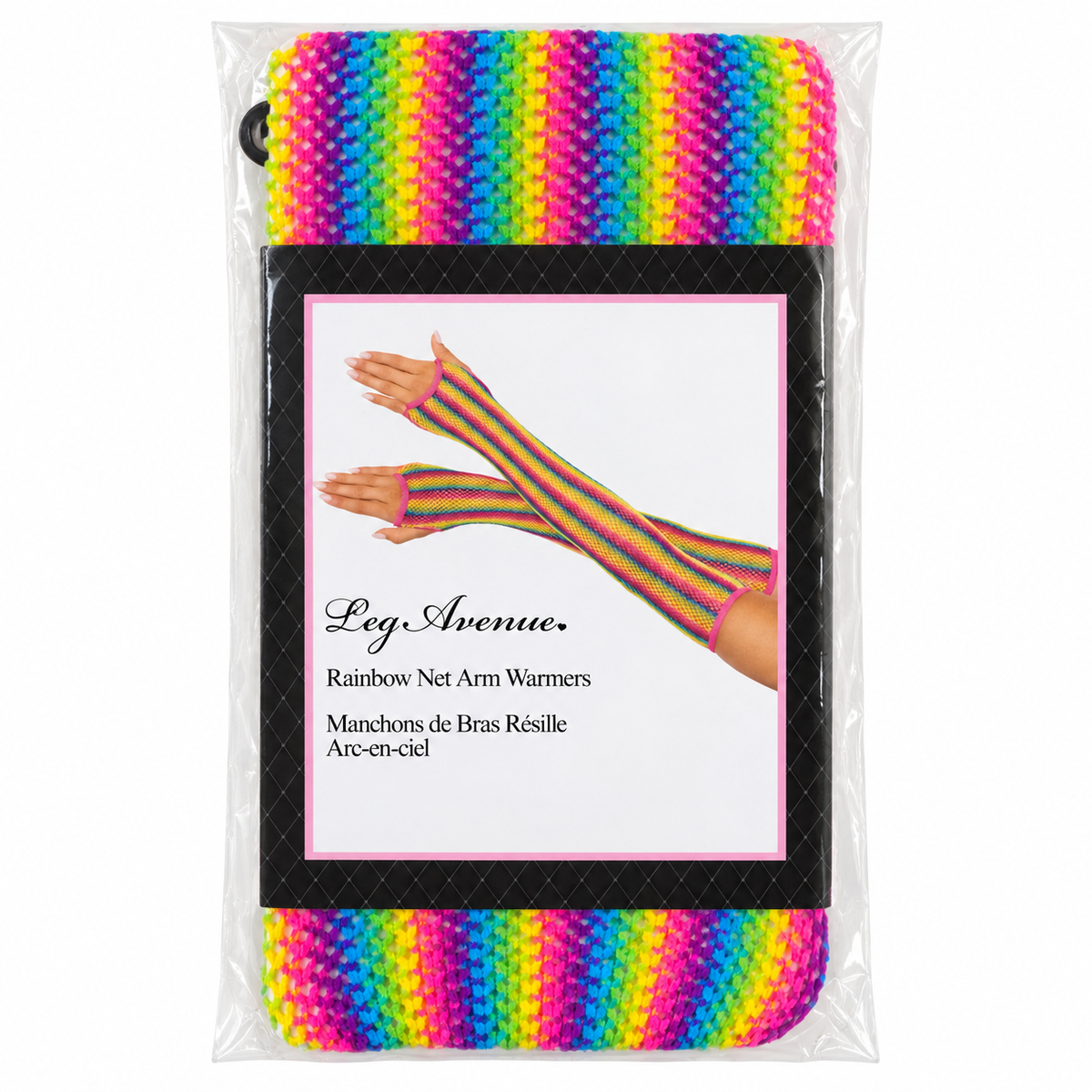 RAINBOW NET ARM WARMERS