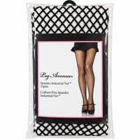 BLACK INDUSTRIAL NET TIGHTS